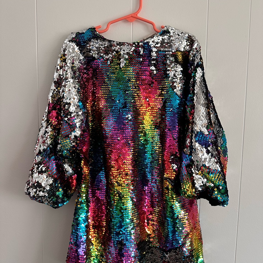 Multicolor Sequin Top